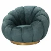 PTMD Fauteuil Daisy Euphoria Teal Hot