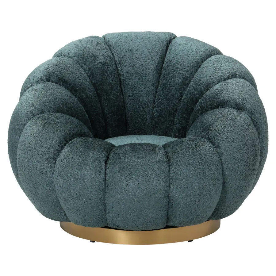 PTMD Fauteuil Daisy Euphoria Teal Hot