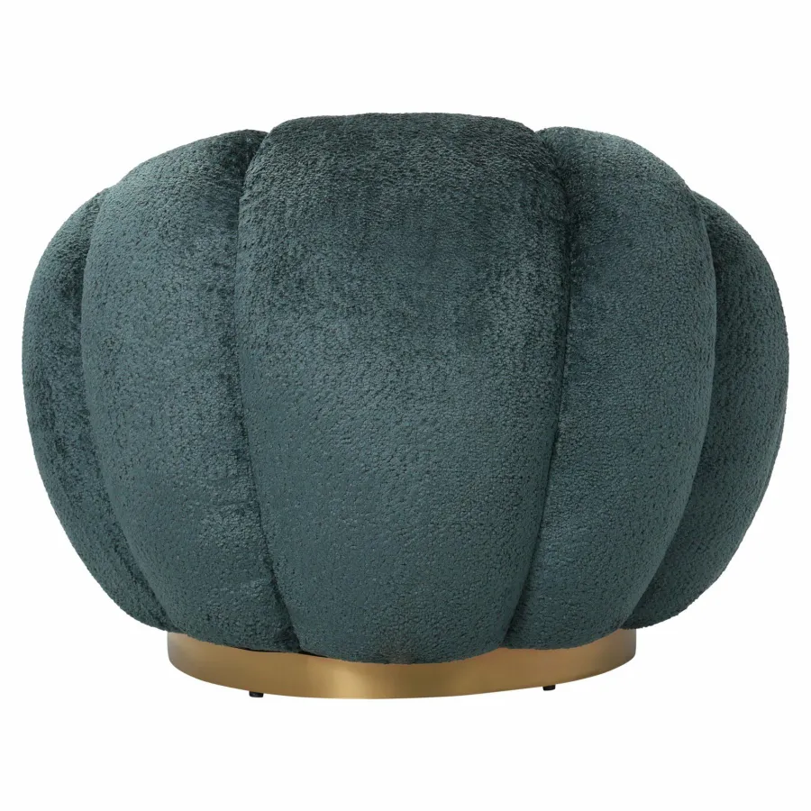 PTMD Fauteuil Daisy Euphoria Teal Hot
