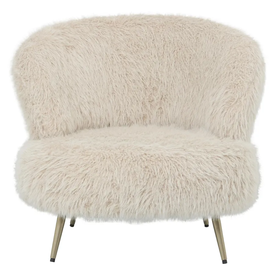 PTMD Fauteuil Franklyn Hair beige Online