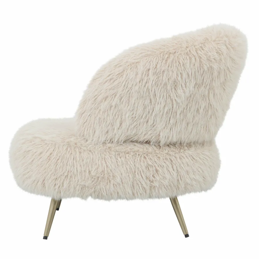 PTMD Fauteuil Franklyn Hair beige Online
