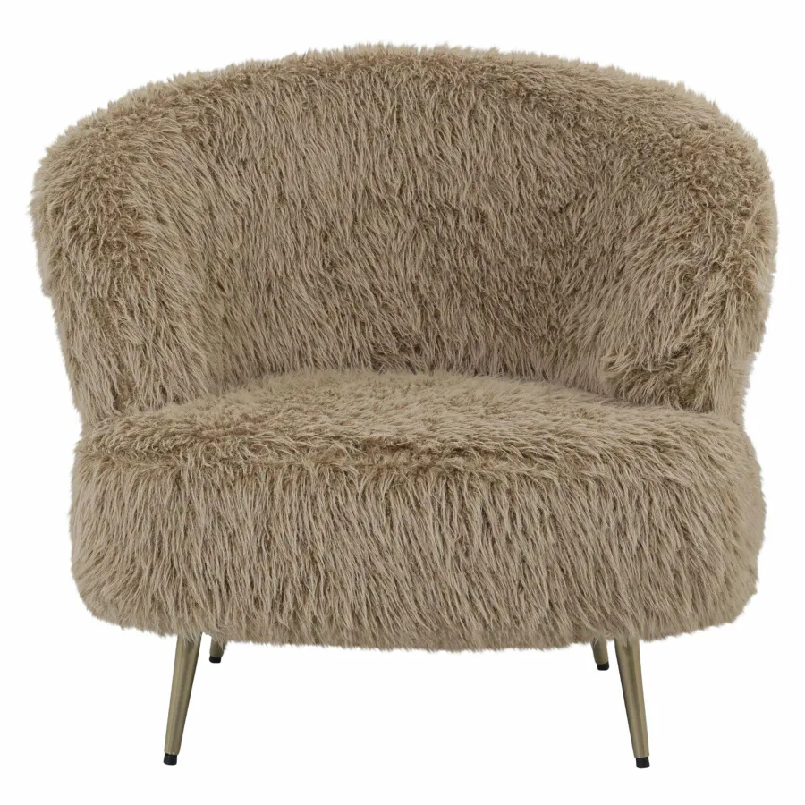 PTMD Fauteuil Franklyn Hair bruin Sale