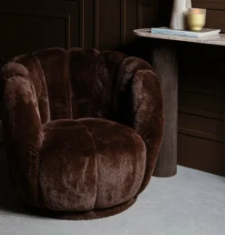 PTMD Fauteuil Furia donkerbruin Online