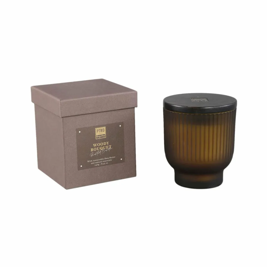PTMD Geurkaars New Elements woody bouquet S Outlet