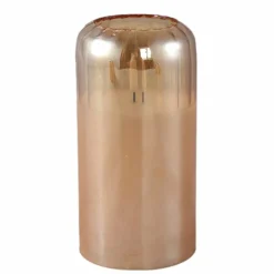 PTMD Glas Led Amber candle L New