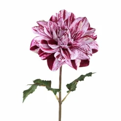 PTMD Kunstbloem Dahlia Paars Hot
