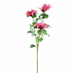 PTMD Kunstbloem roze azalea met bladeren Sale