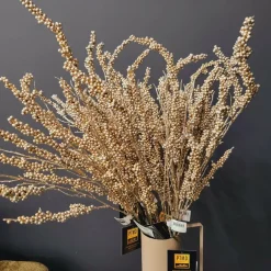 PTMD Kunsttak Berry Plant gold berry spray Outlet