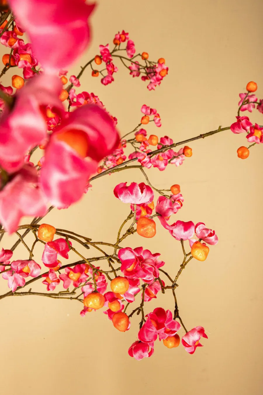 PTMD Kunsttak Euponymous roze en oranje Hot