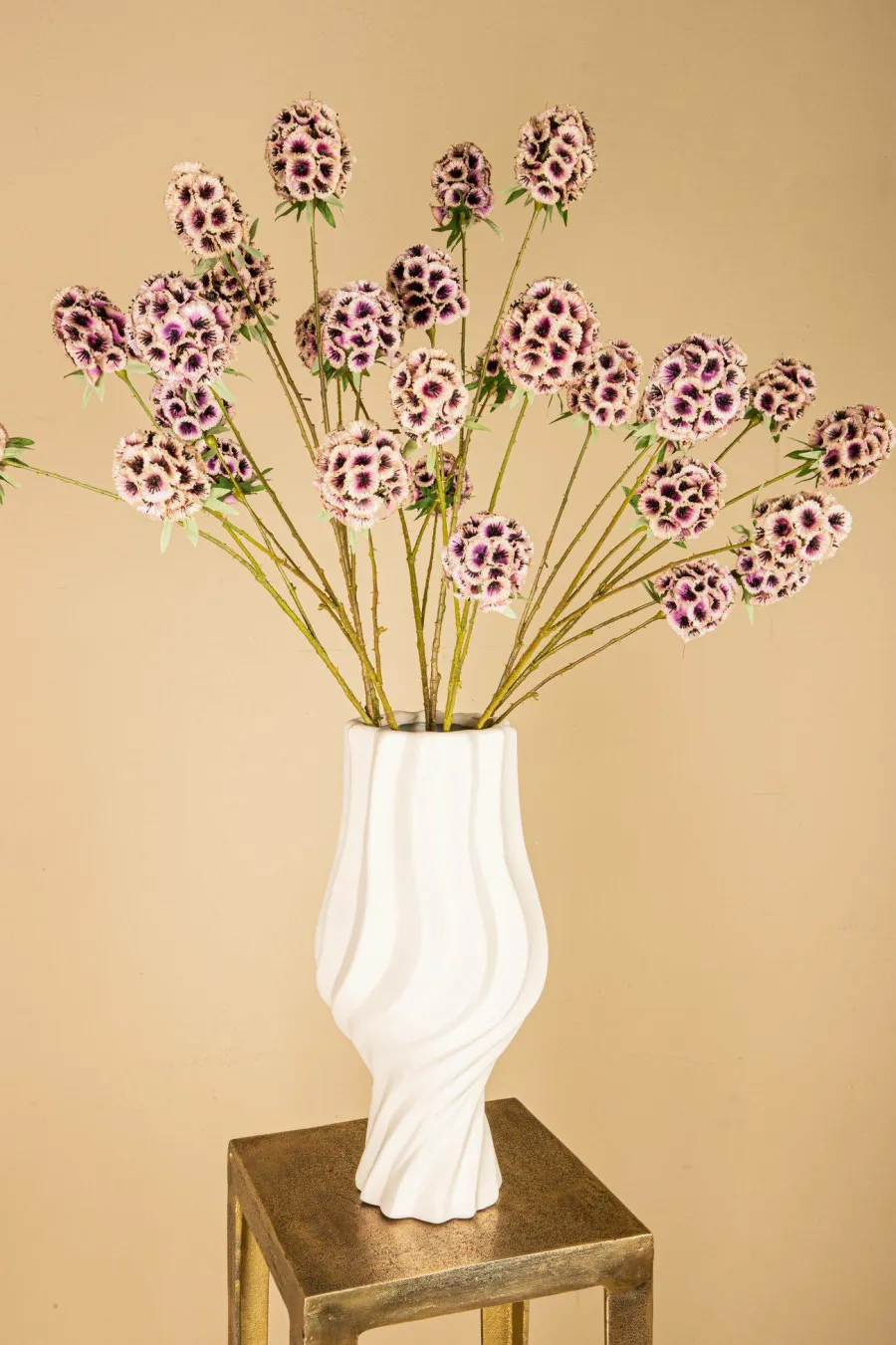 PTMD Kunsttak Garden Flower roze scabiosa Discount