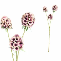 PTMD Kunsttak Garden Flower roze scabiosa Discount