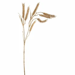 PTMD Kunsttak Leaves Plant gold metallic wheat spray Hot