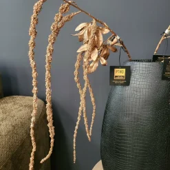 PTMD Kunsttak Twig Plant copper glitter amaranthus spray Best