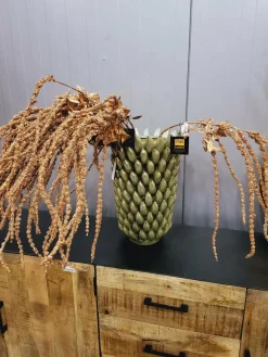 PTMD Kunsttak Twig Plant copper glitter amaranthus spray Best