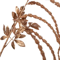 PTMD Kunsttak Twig Plant copper glitter amaranthus spray Best