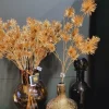 PTMD Kunsttak Twig Plant gold metallic pine spray Hot