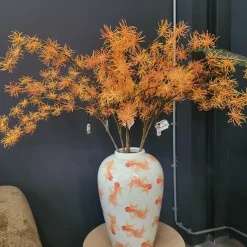 PTMD KunsttakTwig Plant hamamelis geel - oranje Hot