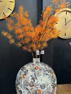 PTMD KunsttakTwig Plant hamamelis geel - oranje Hot