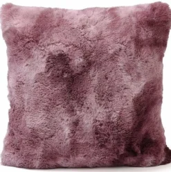 PTMD Kussen Linde Burgundy faux fur square S Online