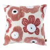 PTMD Kussen Primuse bloemen roze vierkant Hot