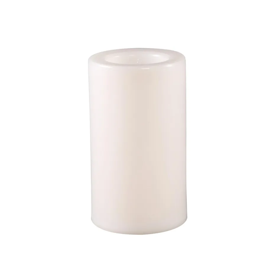 PTMD Led buiten kaars smooth top Cream L New