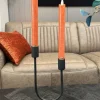 PTMD LED Dinerkaars rustiek oranje beweegbare vlam 2 stuks Outlet