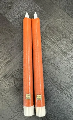 PTMD LED Dinerkaars rustiek oranje beweegbare vlam 2 stuks Outlet