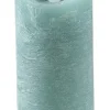 PTMD LED Licht Kaars groen blauw met beweegbare vlam XS