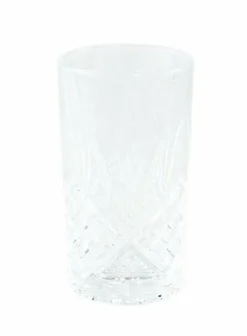 PTMD Longdrink glas Crystal clear rond - 6 stuks Outlet