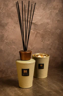PTMD Luxe geur giftset Exclusieve geurstokjes 1L + geurkaars 900g black forest Discount