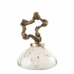PTMD Ornament Maryan Parelvormig met aluminium deksel L Online
