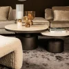 PTMD Salontafel Bregt laag Ø 90 beige marmer Best