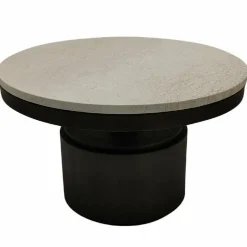 PTMD Salontafel Bregt laag Ø 60 beige marmer New