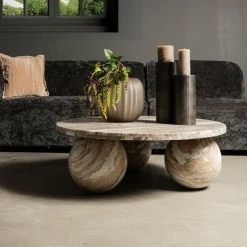 PTMD Salontafel Diro beige marmer Discount