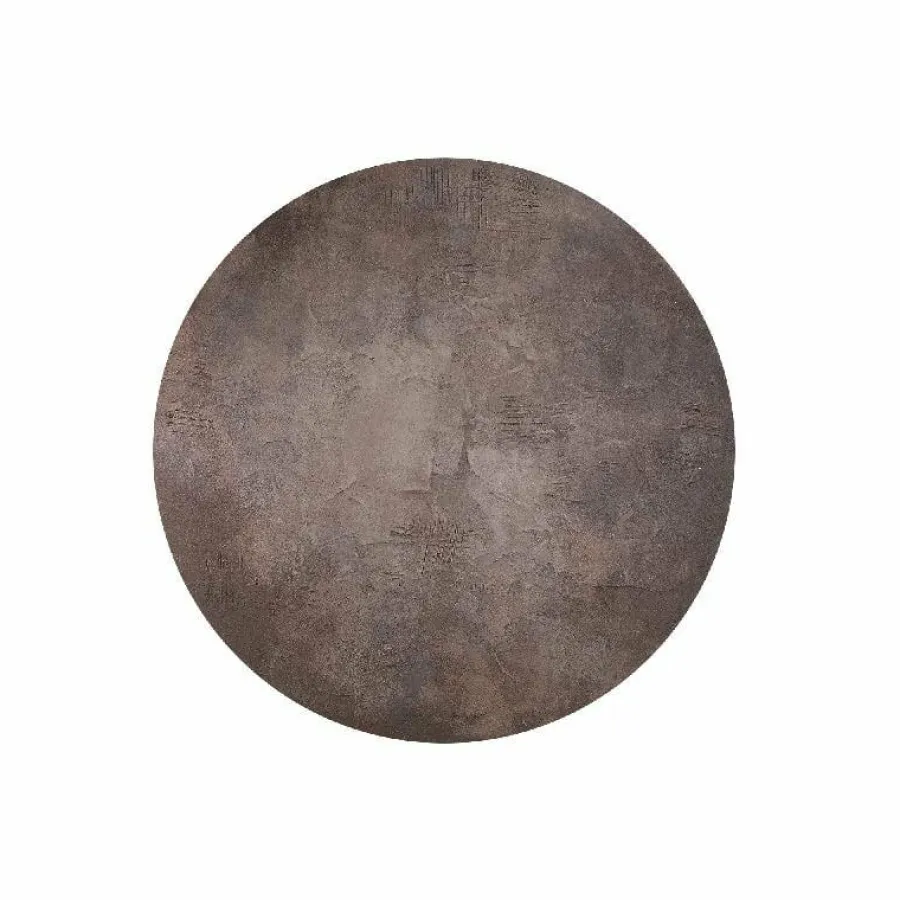 PTMD Schilderij Kemp Brown canvas rough round L Discount