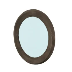 PTMD Spiegel Noam Bruin mango rond S Discount
