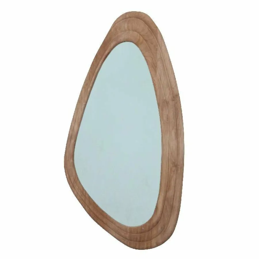 PTMD Spiegel Santin Natural mango wood organic triangle Best