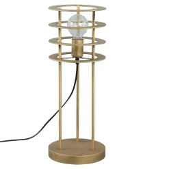 PTMD Tafellamp Falcon goud metaal met ronde circles New