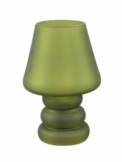 PTMD Tafellamp Led Miron Groen matglas