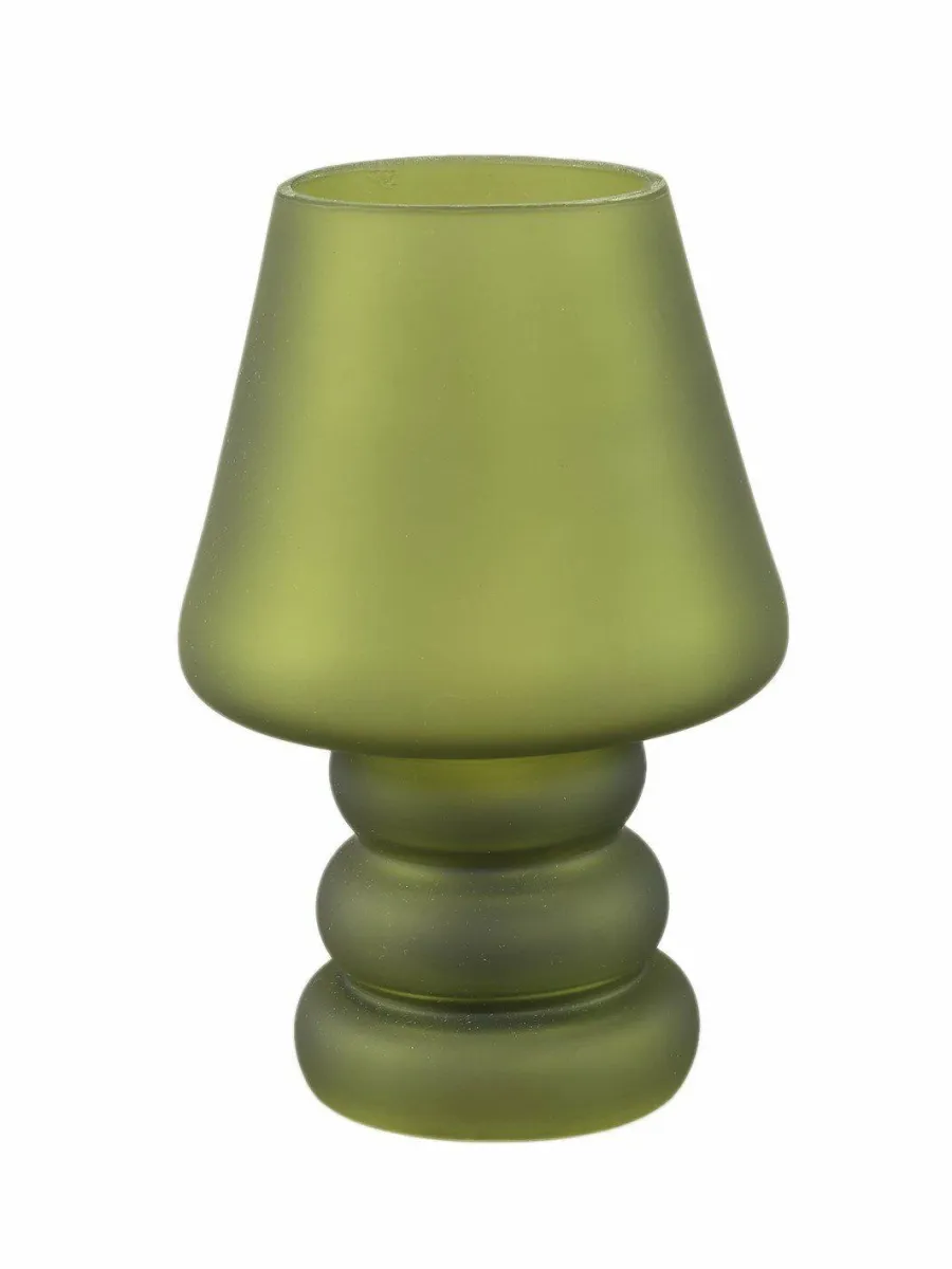 PTMD Tafellamp Led Miron Groen matglas