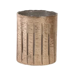PTMD Theelicht Lisa Rose goud glas - Diverse afmetingen New