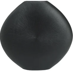 PTMD Vaas Tiro Ovaal Zwart aluminium met patroon Sale