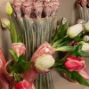 PTMD Vaas Tulips Mint Green ceramic tulip shaped S New