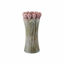 PTMD Vaas Tulips Mint Green ceramic tulip shaped L Online