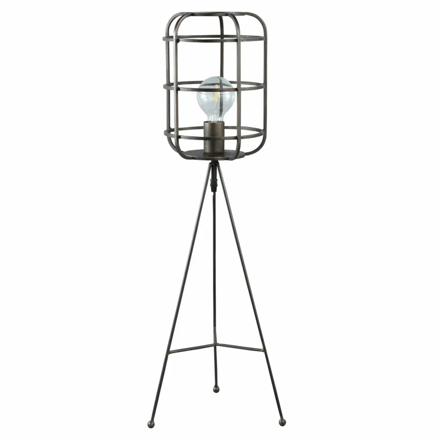 PTMD Vloerlamp Bolt Black Metal S Hot