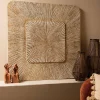 PTMD Wandornament Dishita Crème vierkant mdf M Clearance