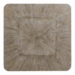 PTMD Wandornament Dishita Crème vierkant mdf M Clearance