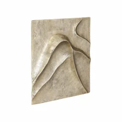 PTMD Wandornament Gihan goud alu wave lines M Hot