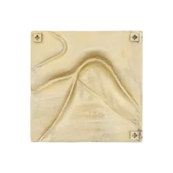 PTMD Wandornament Gihan goud alu wave lines M Hot