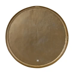 PTMD Wandornament Jowad Antiek Goud geribbed M - Ø80,5 cm New